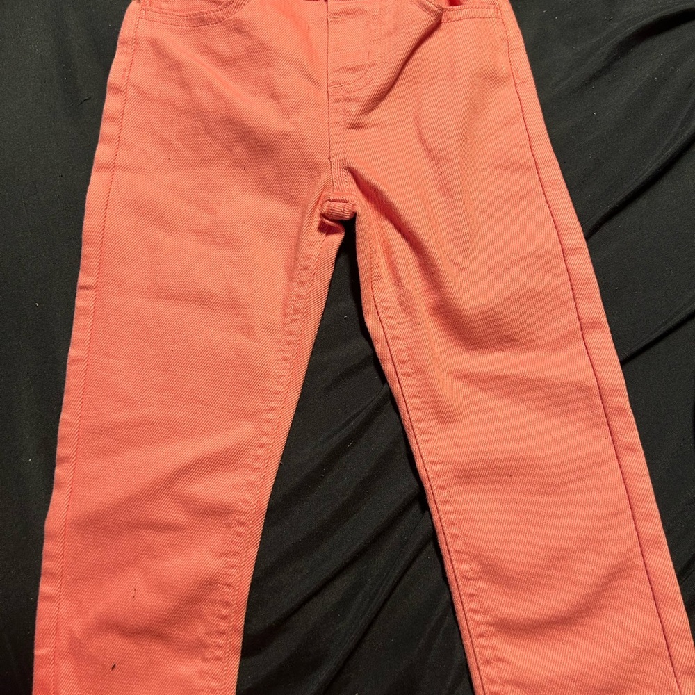 Source Unknown Kids Coral Jeans